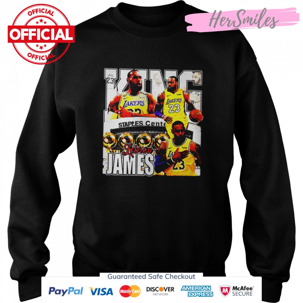 King LeBron James signature 2022 T-shirt King LeBron James signature 2022 T-shirt