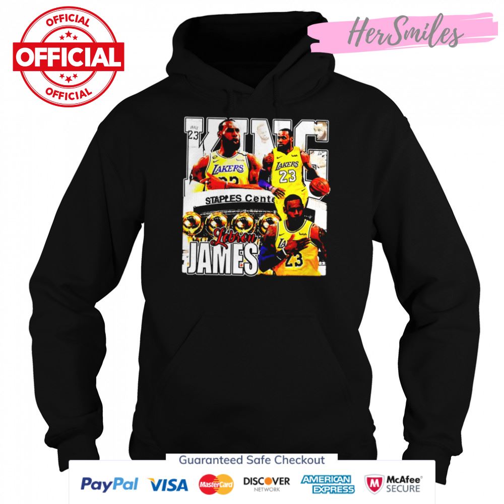 King LeBron James signature 2022 T-shirt King LeBron James signature 2022 T-shirt