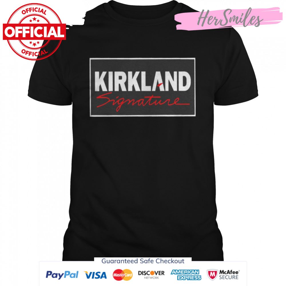 Kirkland signature logo 2022 T-shirt