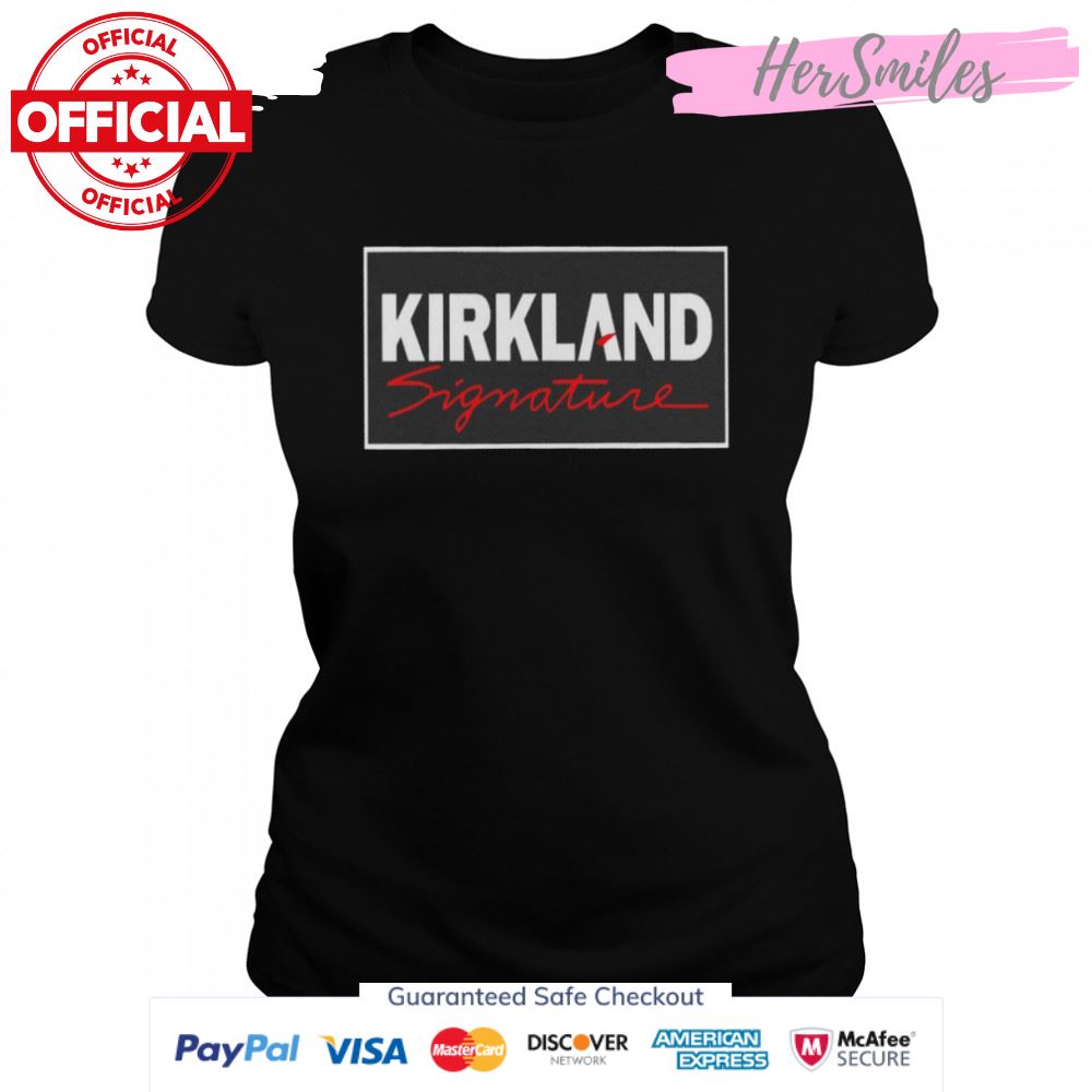 Kirkland signature logo 2022 T-shirt