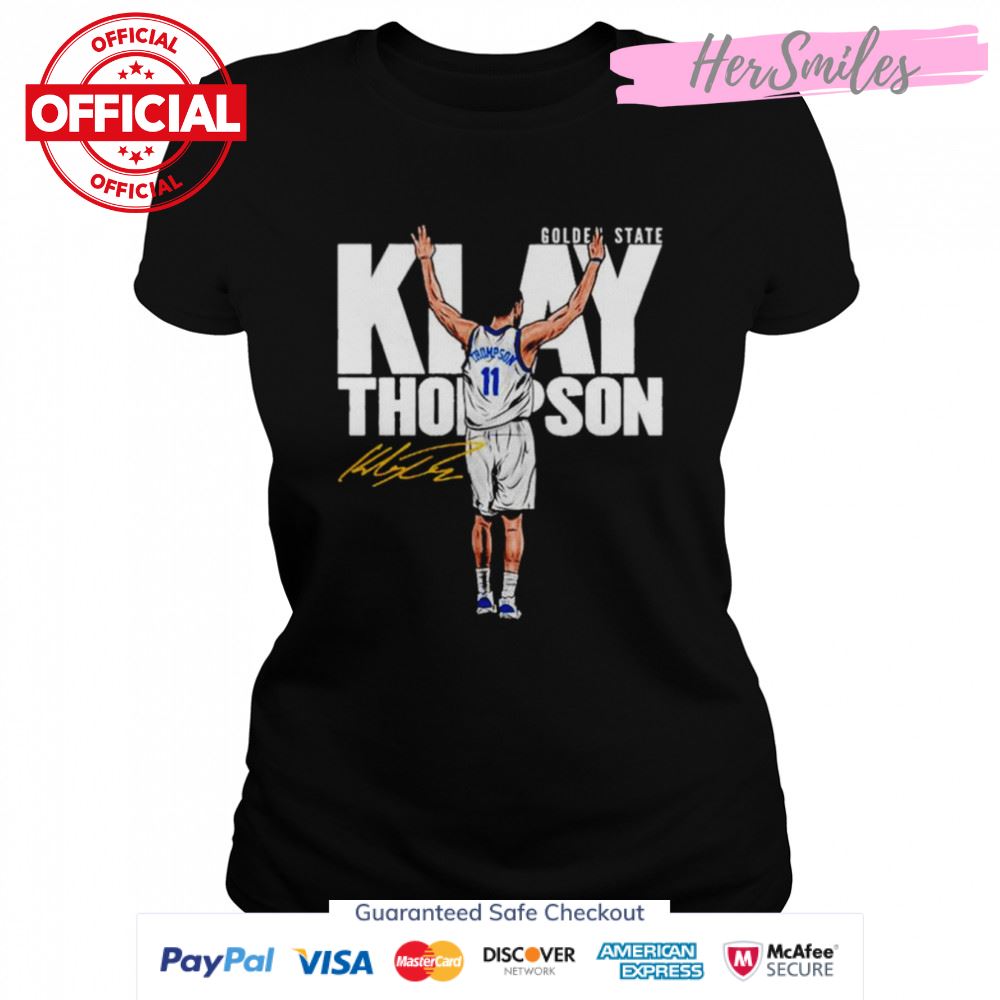 Klay Thompson Golden State Basketball signature unisex T-shirt