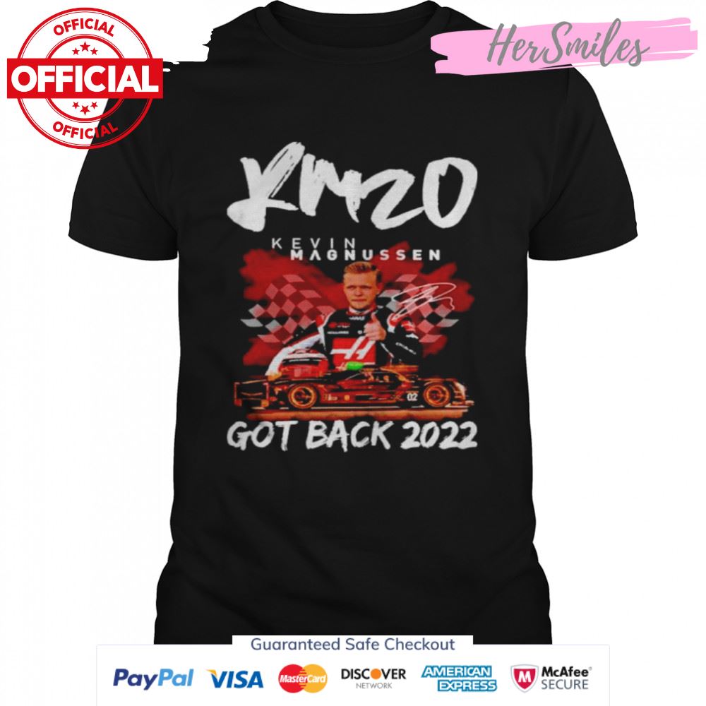 KM20 Kevin Magnussen Got Back Signatures Shirt