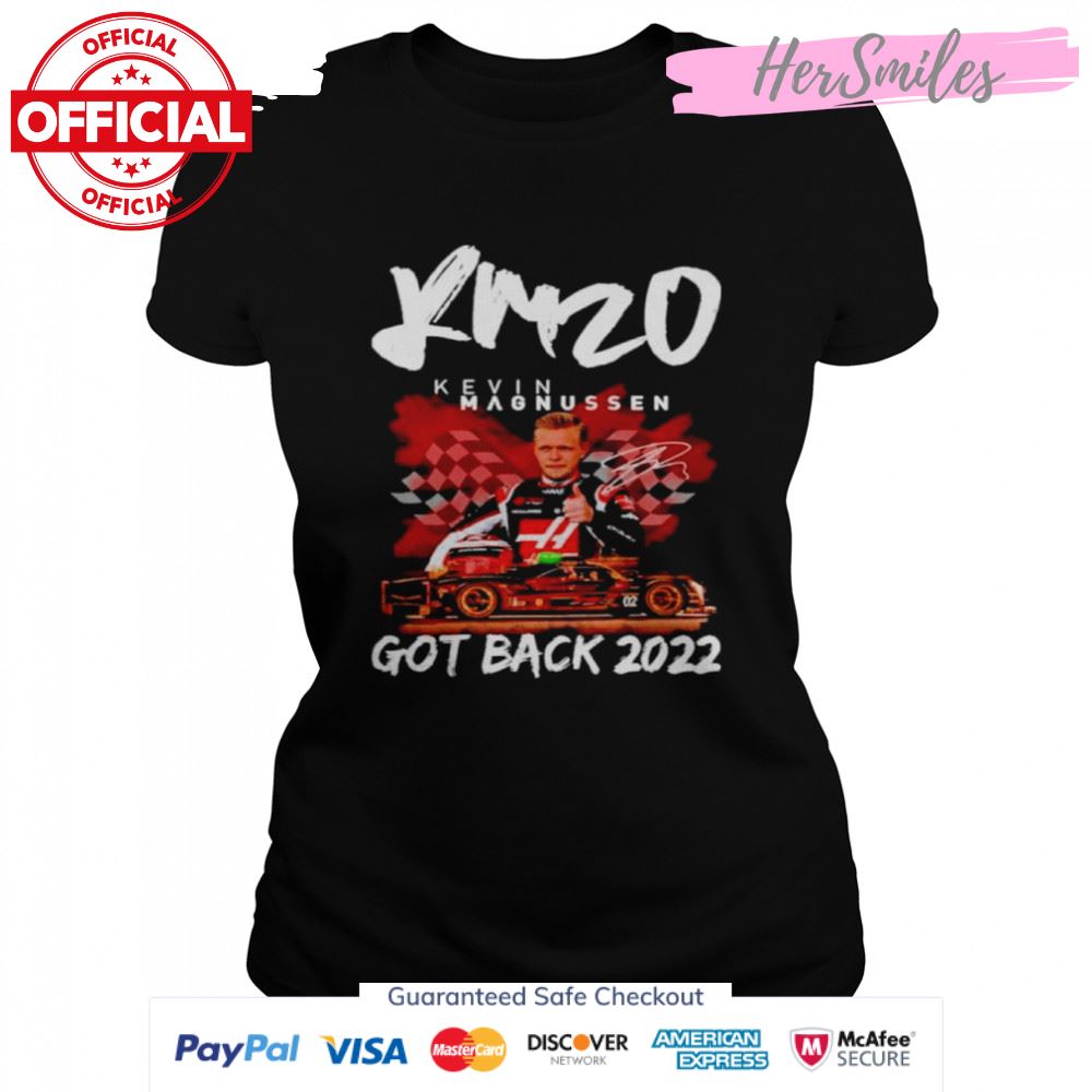 KM20 Kevin Magnussen Got Back Signatures Shirt