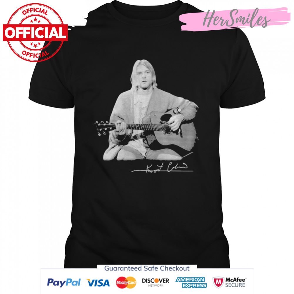 Kurt Cobain Music Signature 2022 Shirt