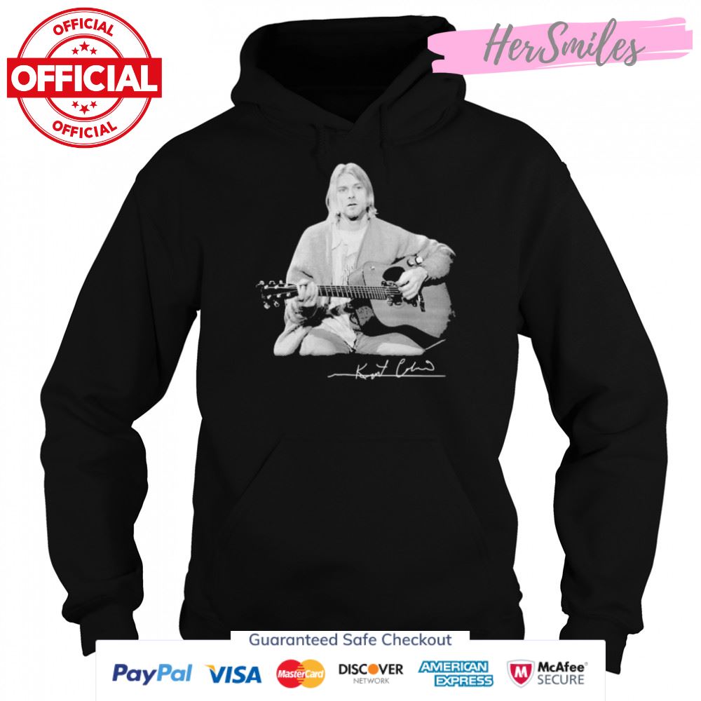 Kurt Cobain Music Signature 2022 Shirt Kurt Cobain Music Signature 2022 Shirt