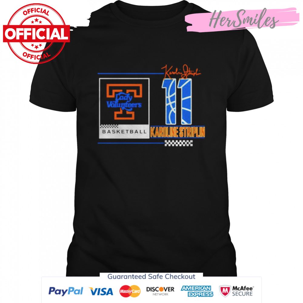 Lady Vols Karoline Striplin Signature Series shirt