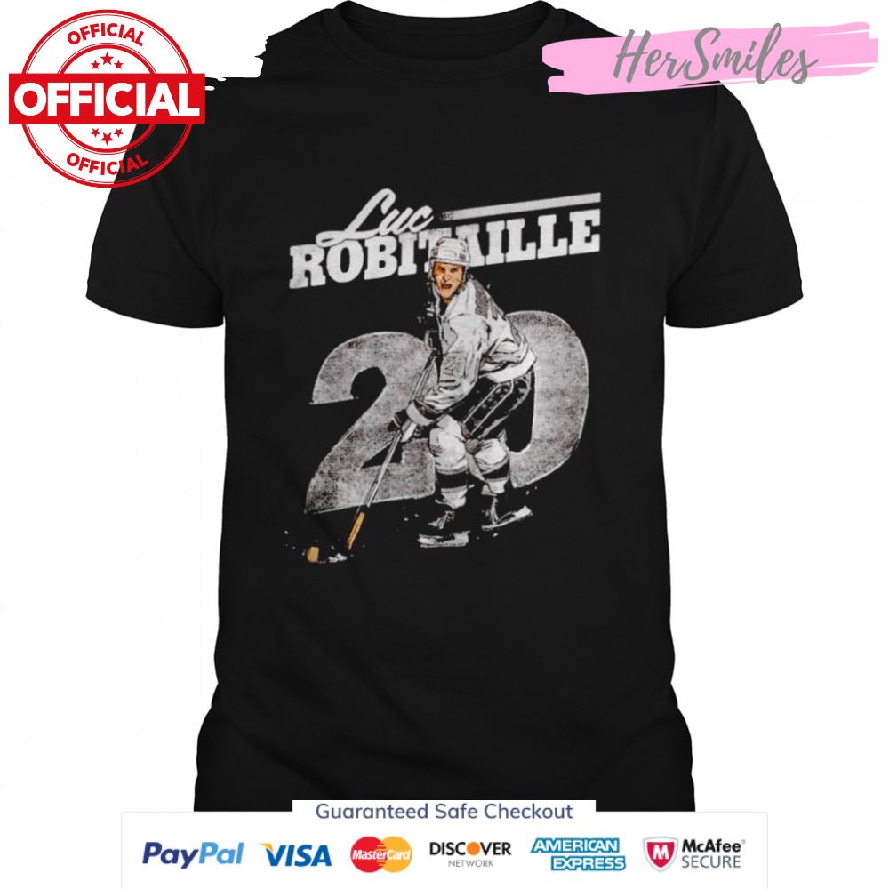 Los Angeles Kings Luc Robitaille signature shirt