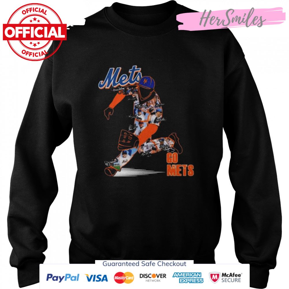 Los Angeles Mets all team go mets signatures shirt Los Angeles Mets all team go mets signatures shirt