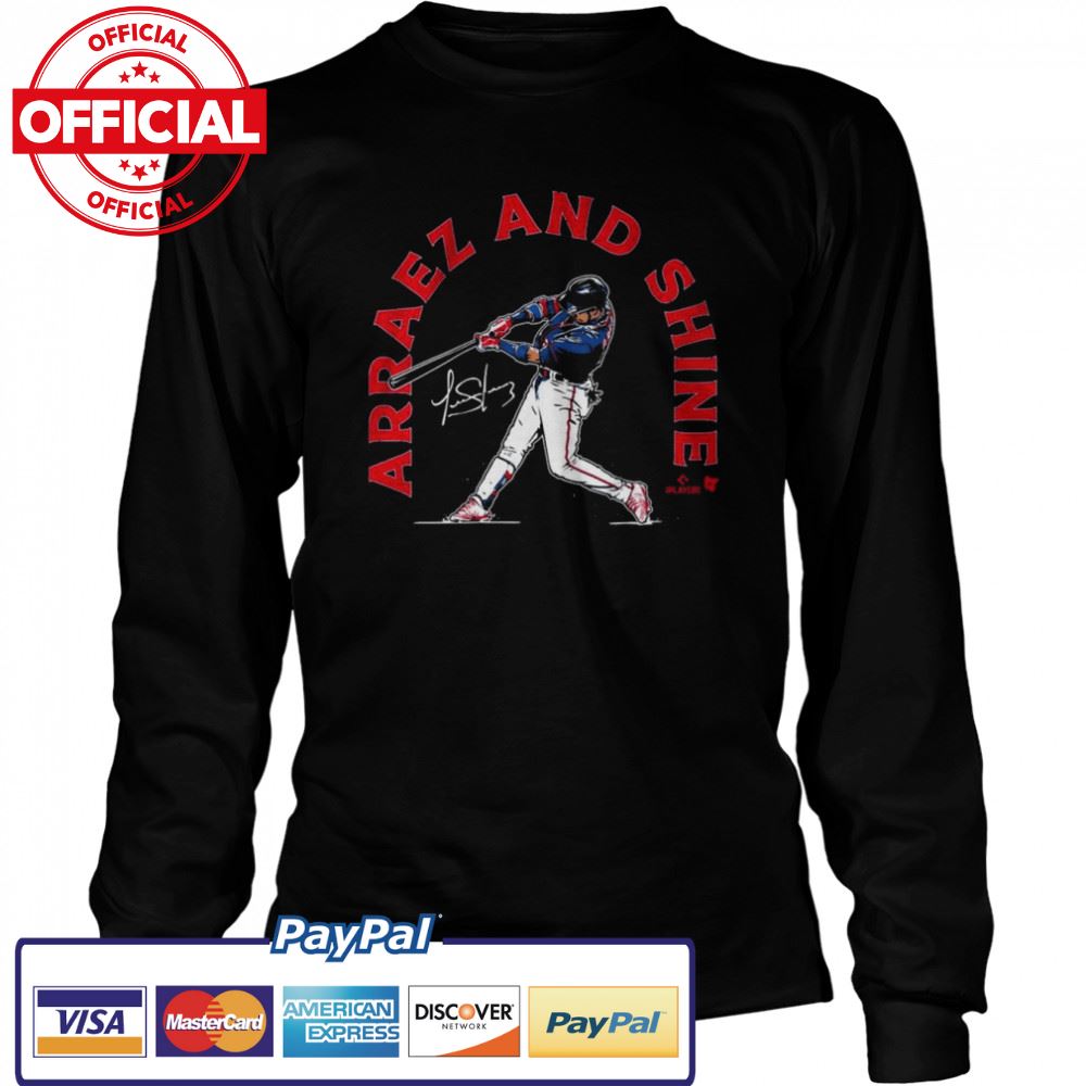 Luis Arraez and Shine signature Shirt Luis Arraez and Shine signature Shirt