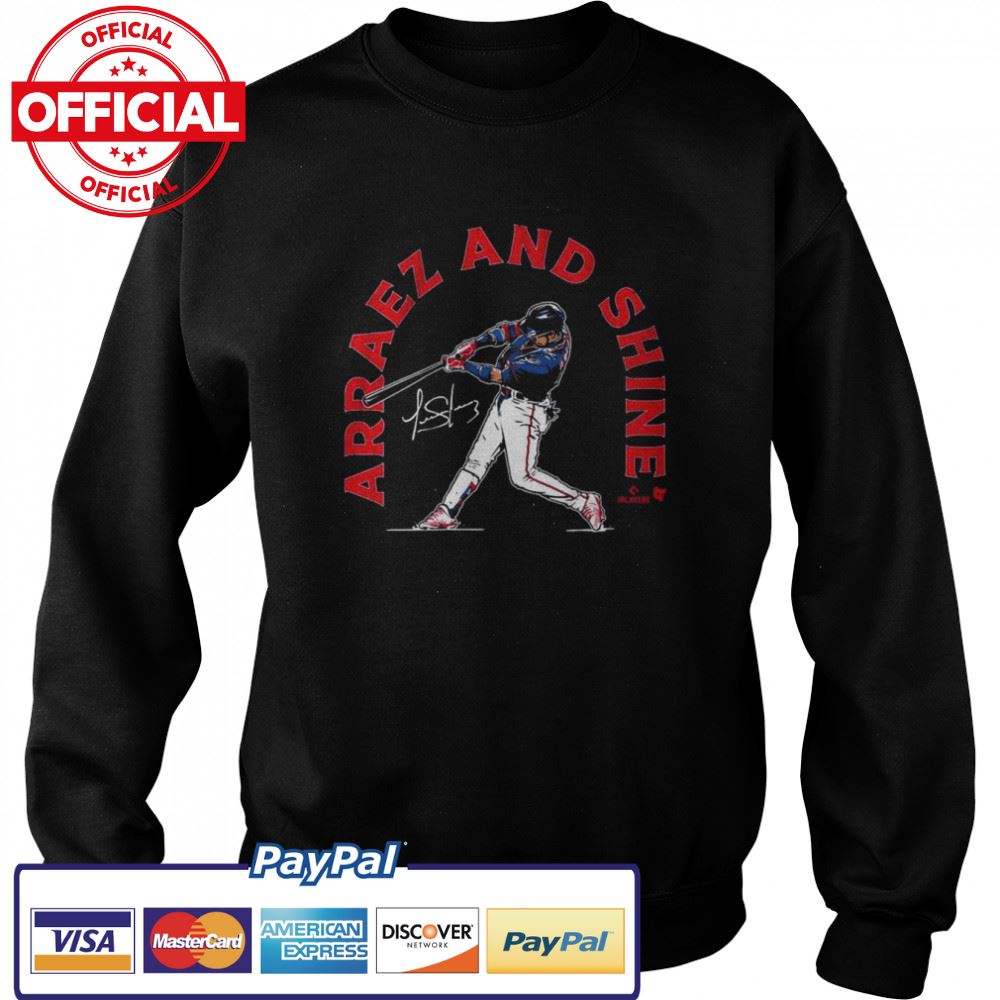 Luis Arraez and Shine signature Shirt Luis Arraez and Shine signature Shirt