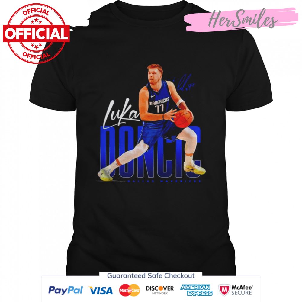 Luka Doncic Dallas Mavericks Basketball Signatures Shirt