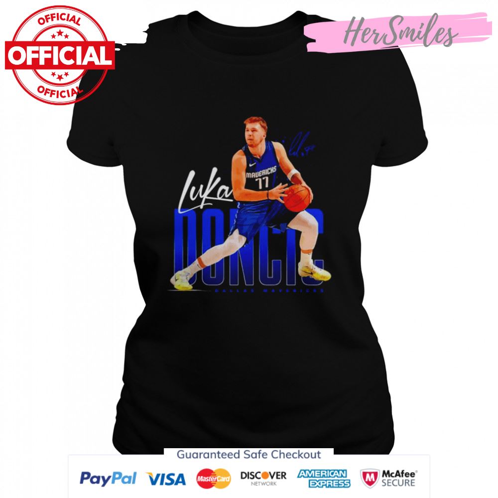 Luka Doncic Dallas Mavericks Basketball Signatures Shirt