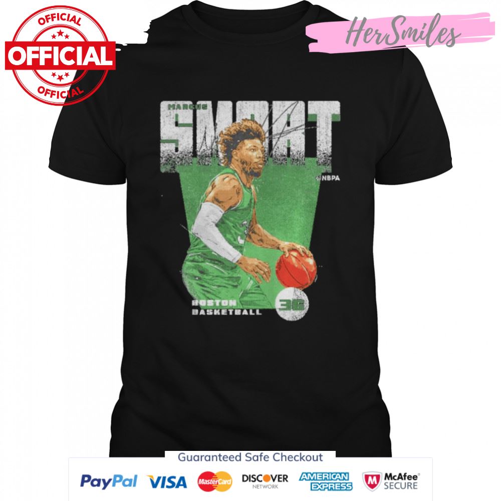 Marcus Smart Boston Basketball Signatures Shirt