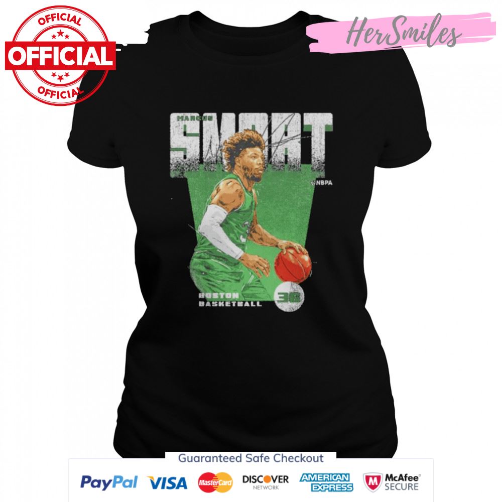 Marcus Smart Boston Basketball Signatures Shirt