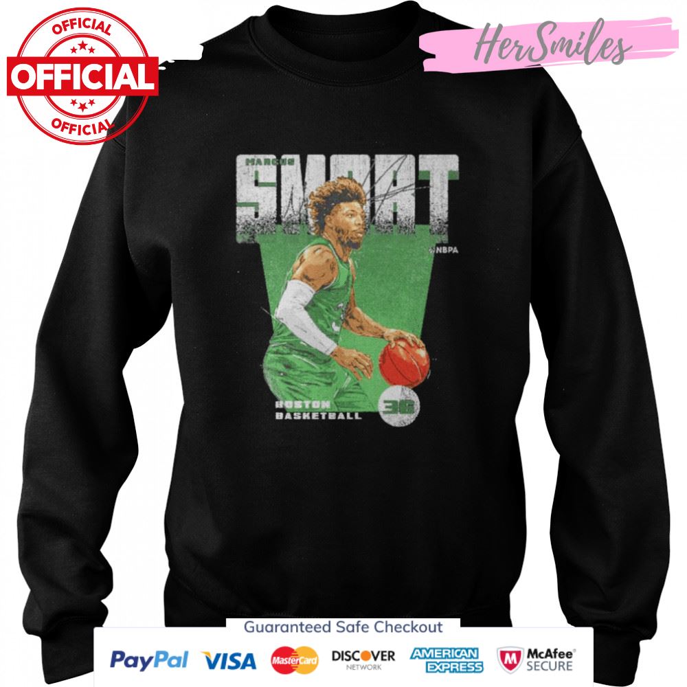 Marcus Smart Boston Basketball Signatures Shirt Marcus Smart Boston Basketball Signatures Shirt