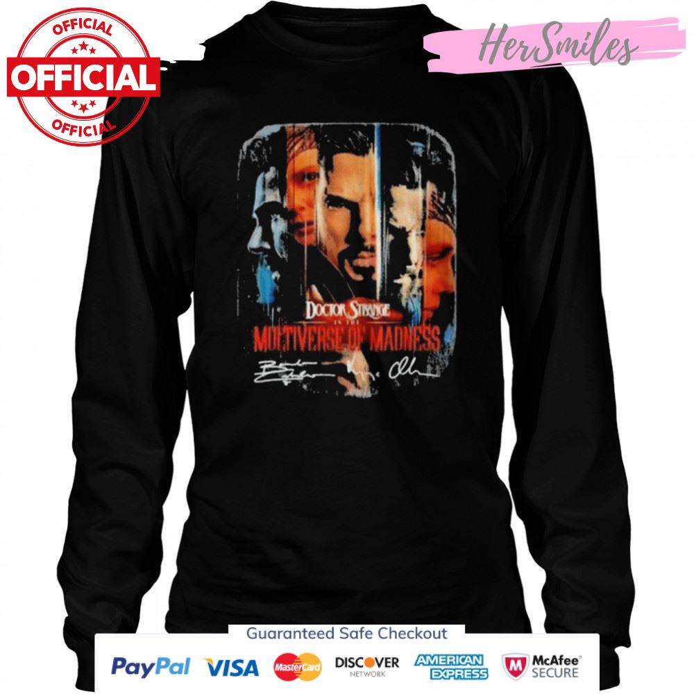 Marvel doctor strange in the multiverse of madness signatures shirt Marvel doctor strange in the multiverse of madness signatures shirt