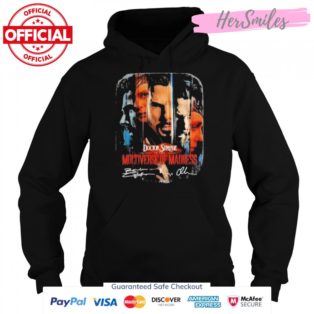 Marvel doctor strange in the multiverse of madness signatures shirt Marvel doctor strange in the multiverse of madness signatures shirt
