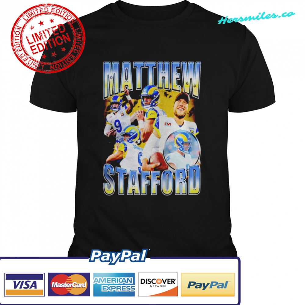 Matthew Stafford Los Angeles Rams football shirt