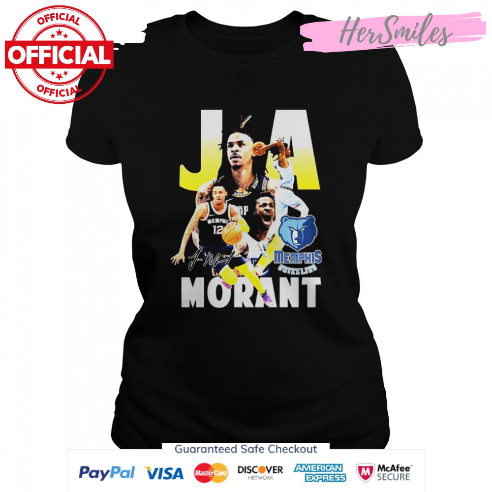 Memphis Grizzlies Ja Morant MVP NBA signature shirt