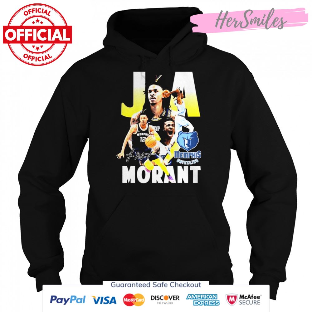 Memphis Grizzlies Ja Morant MVP NBA signature shirt Memphis Grizzlies Ja Morant MVP NBA signature shirt