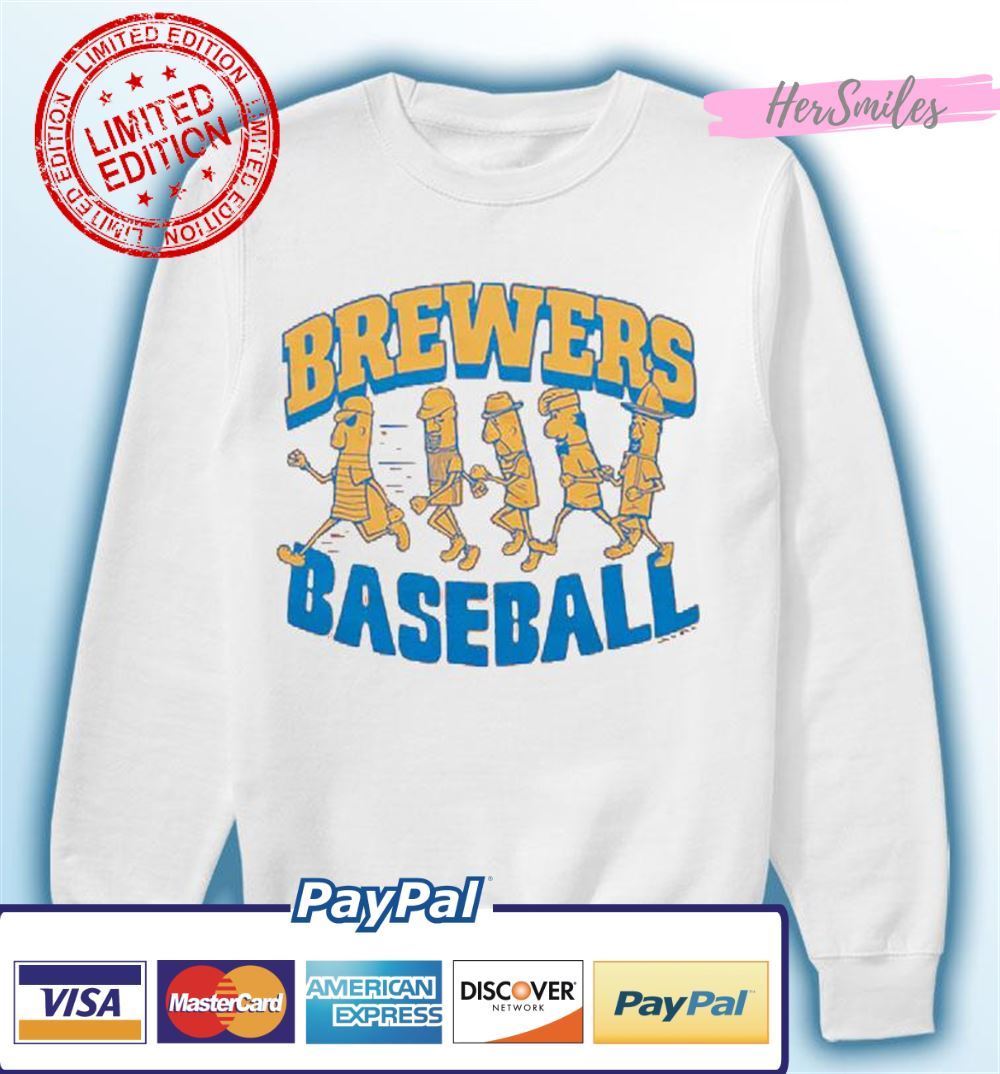 Milwaukee Brewers Sausage Race Unisex T-Shirt Milwaukee Brewers Sausage Race Unisex T-Shirt