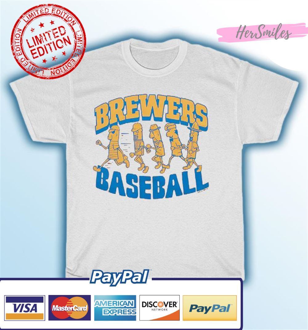 Milwaukee Brewers Sausage Race Unisex T-Shirt Milwaukee Brewers Sausage Race Unisex T-Shirt