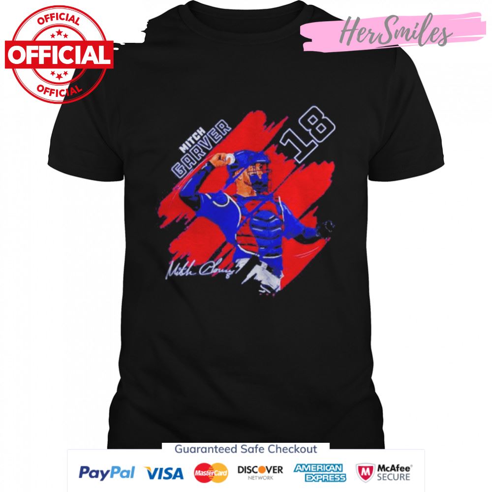 mitch Garver Texas Stripes Signature Shirt