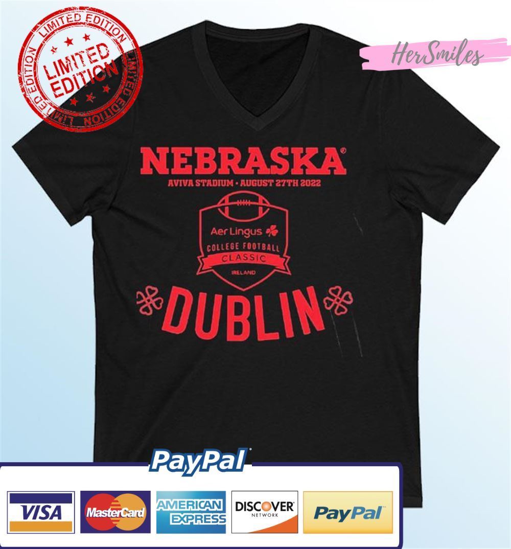 Nebraska Dublin Ireland Game 2022 Unisex T-Shirt