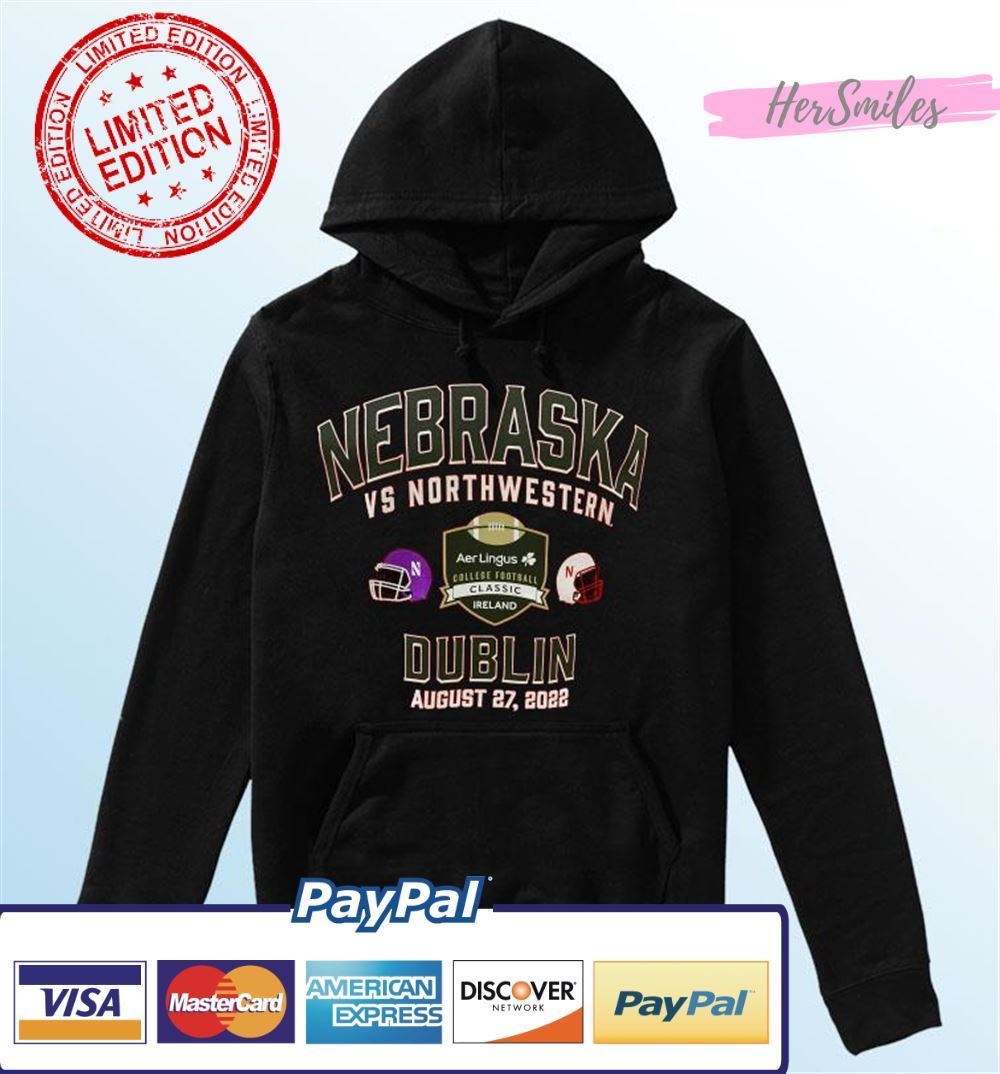 Nebraska vs Northwestern 2022 Dublin Unisex T-Shirt