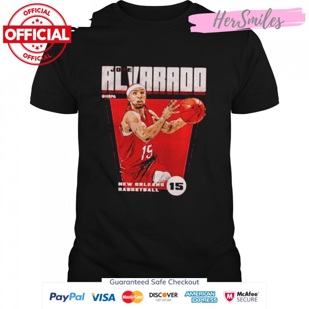 New Orleans Pelicans Jose Alvarado premiere signature shirt