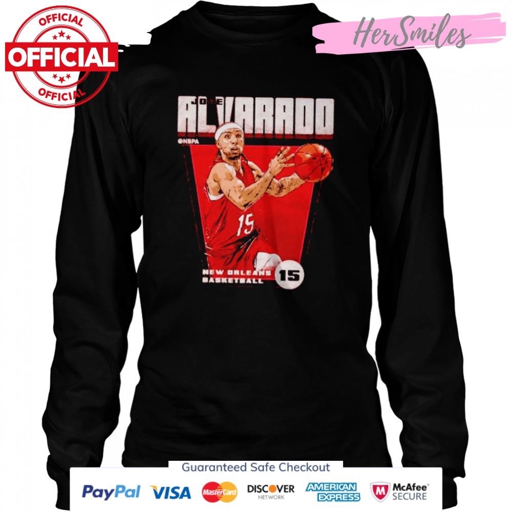 New Orleans Pelicans Jose Alvarado premiere signature shirt New Orleans Pelicans Jose Alvarado premiere signature shirt
