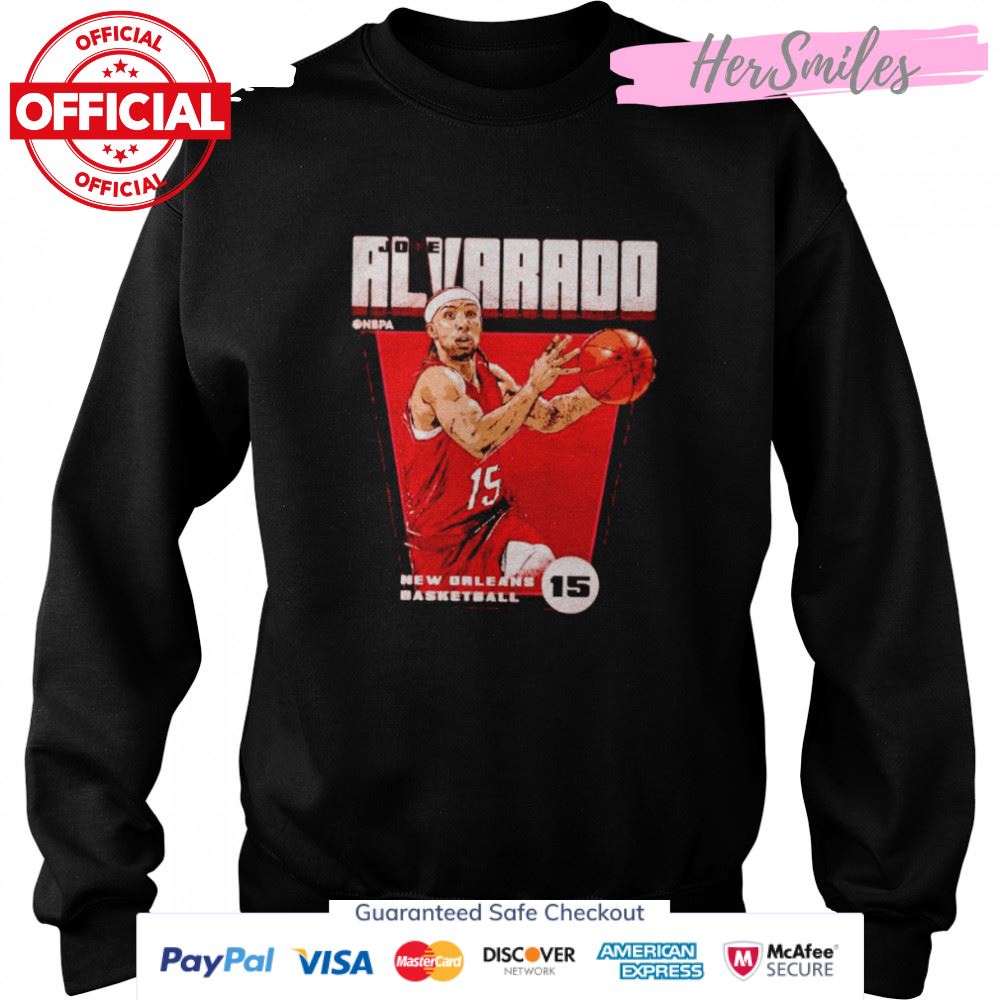 New Orleans Pelicans Jose Alvarado premiere signature shirt New Orleans Pelicans Jose Alvarado premiere signature shirt
