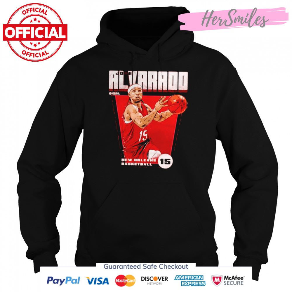 New Orleans Pelicans Jose Alvarado premiere signature shirt New Orleans Pelicans Jose Alvarado premiere signature shirt