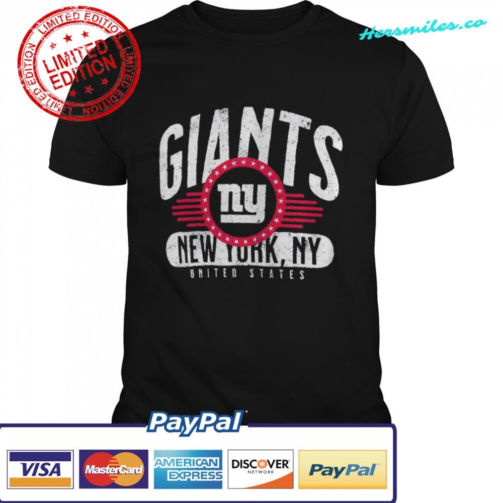 New York Giants Badge of Honor Unisex T-Shirt