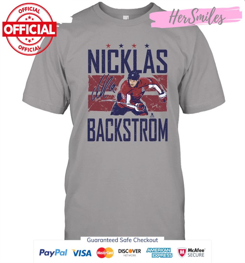 Nicklas Backstrom Bars Shirt Nicklas Backstrom Bars Signature T Shirt
