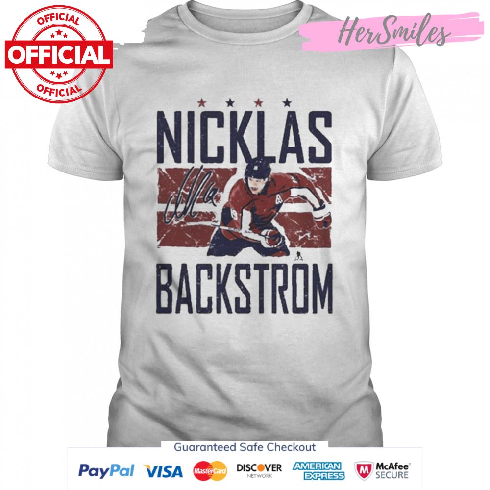Nicklas Backstrom Bars Signature T-Shirt