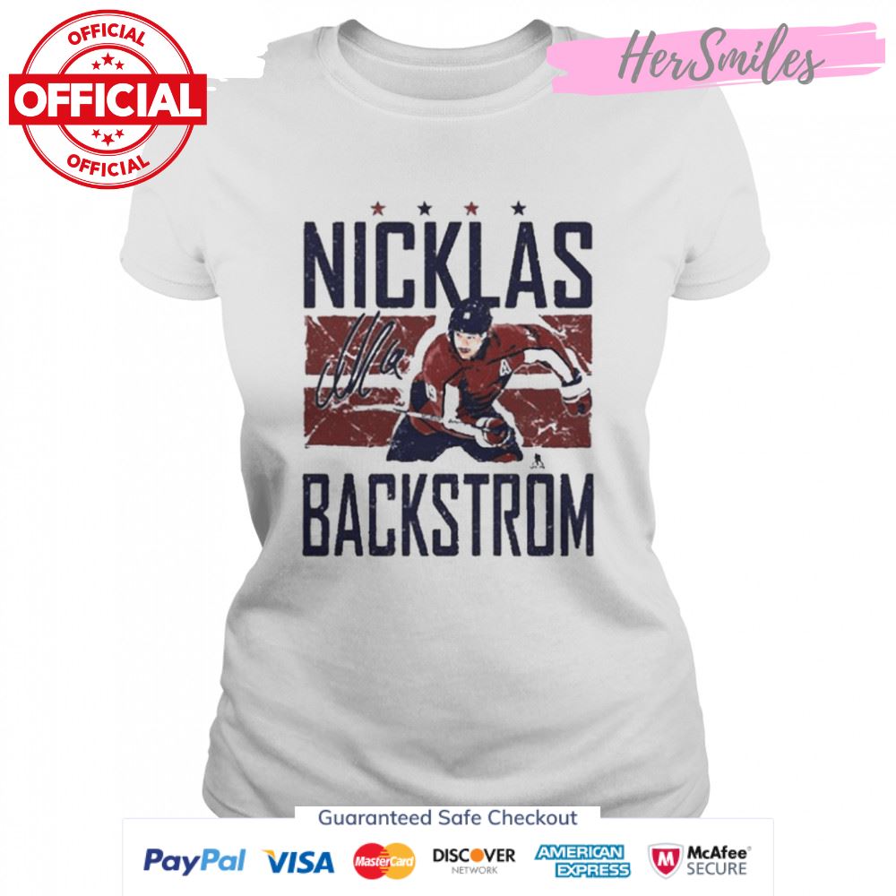 Nicklas Backstrom Bars Signature T-Shirt