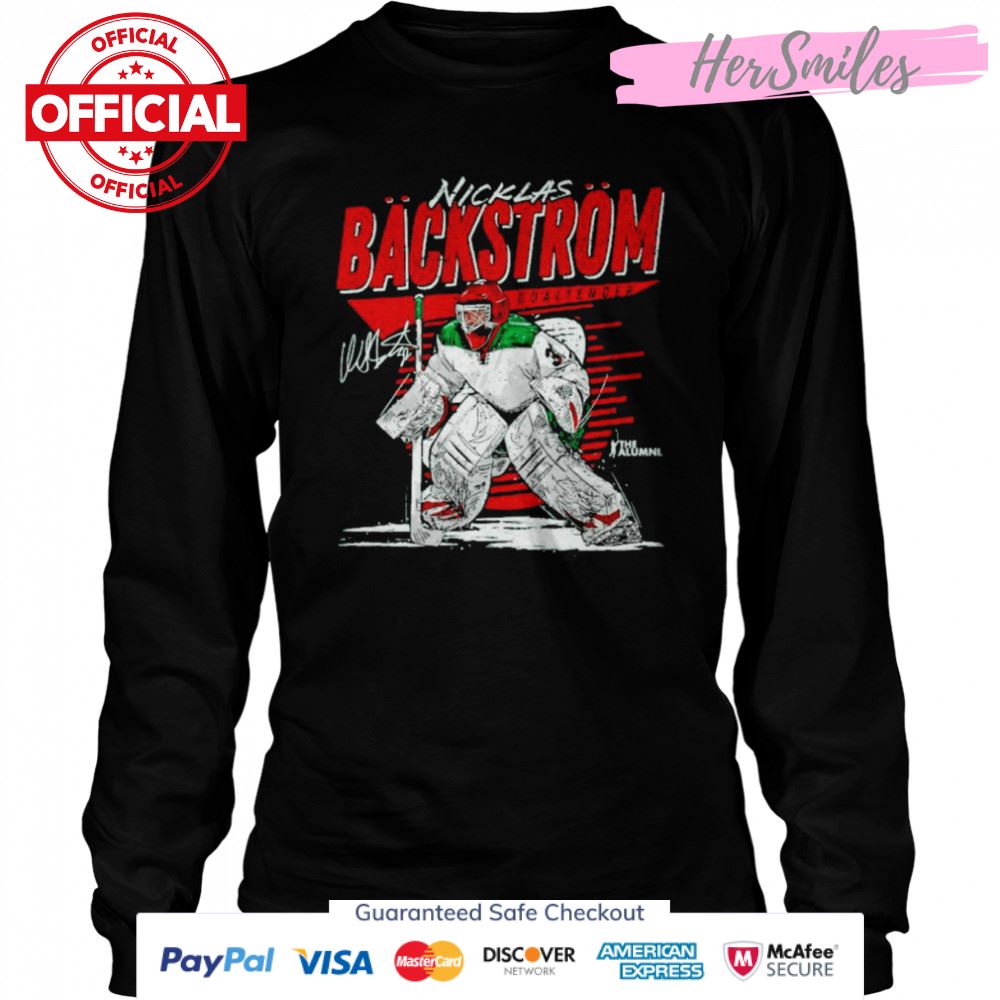 Nicklas Backstrom Minnesota Comet Hockey Signatures Shirt Nicklas Backstrom Minnesota Comet Hockey Signatures Shirt