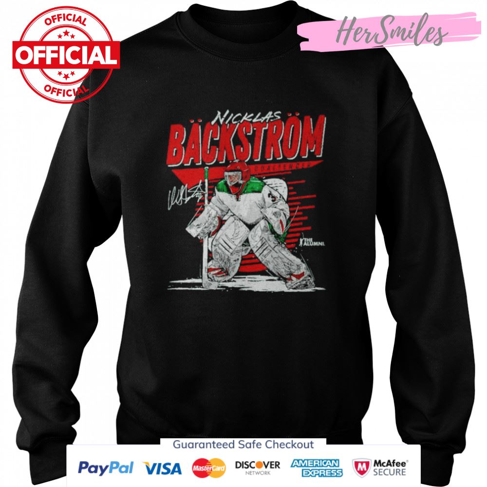 Nicklas Backstrom Minnesota Comet Hockey Signatures Shirt Nicklas Backstrom Minnesota Comet Hockey Signatures Shirt