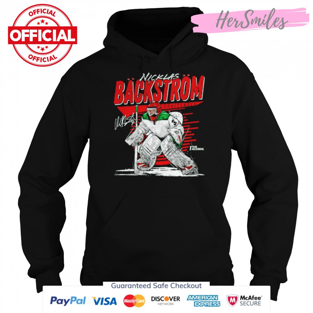 Nicklas Backstrom Minnesota Comet Hockey Signatures Shirt Nicklas Backstrom Minnesota Comet Hockey Signatures Shirt