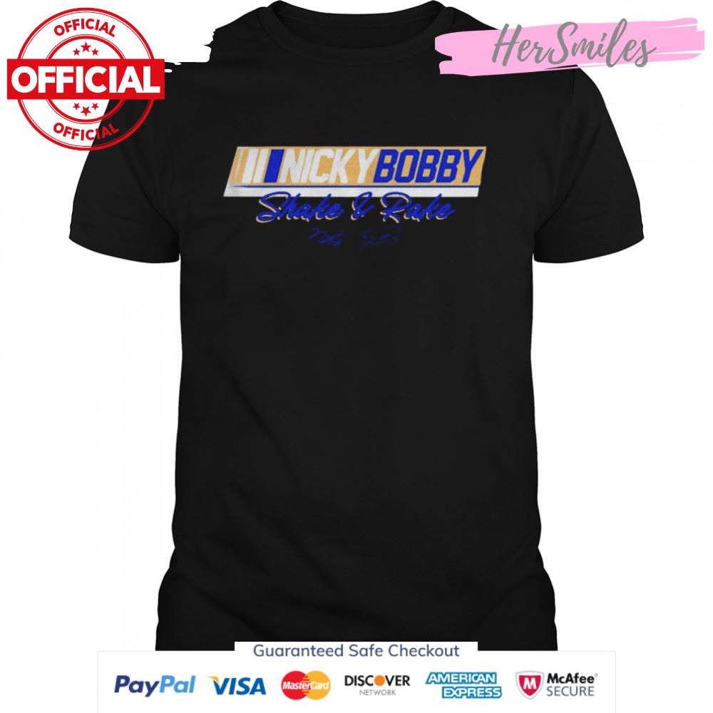 Nicky Lopez And Bobby Witt Jr Nicky Bobby signature T-shirt