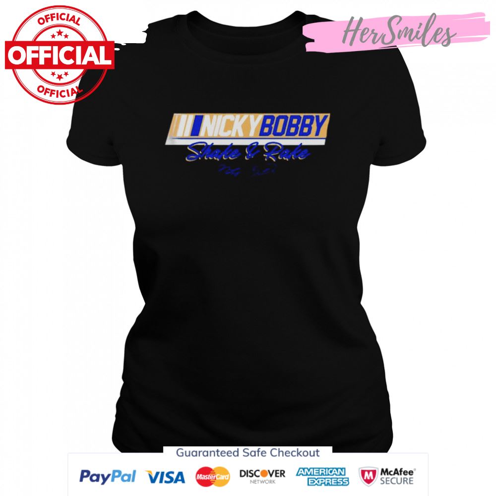 Nicky Lopez And Bobby Witt Jr Nicky Bobby signature T-shirt