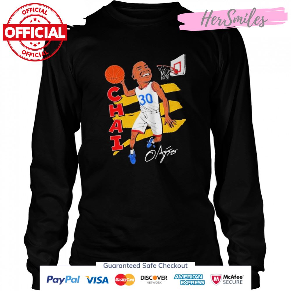 Ochai Agbaji 30 Kansas Jayhawks Championship Basketball Signature T-Shirt Ochai Agbaji 30 Kansas Jayhawks Championship Basketball Signature T-Shirt