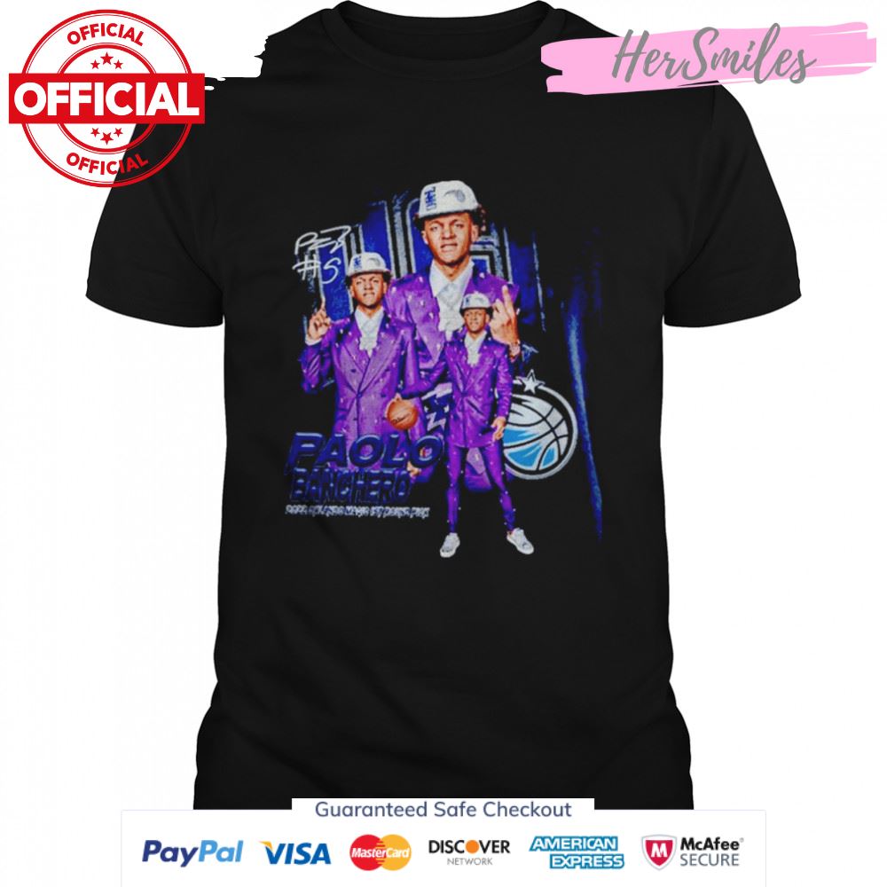 Paolo Banchero NBA 2022 signature shirt