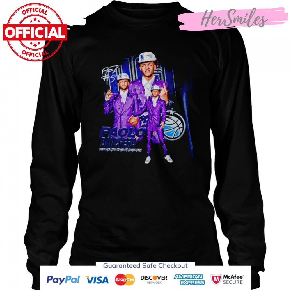 Paolo Banchero NBA 2022 signature shirt Paolo Banchero NBA 2022 signature shirt