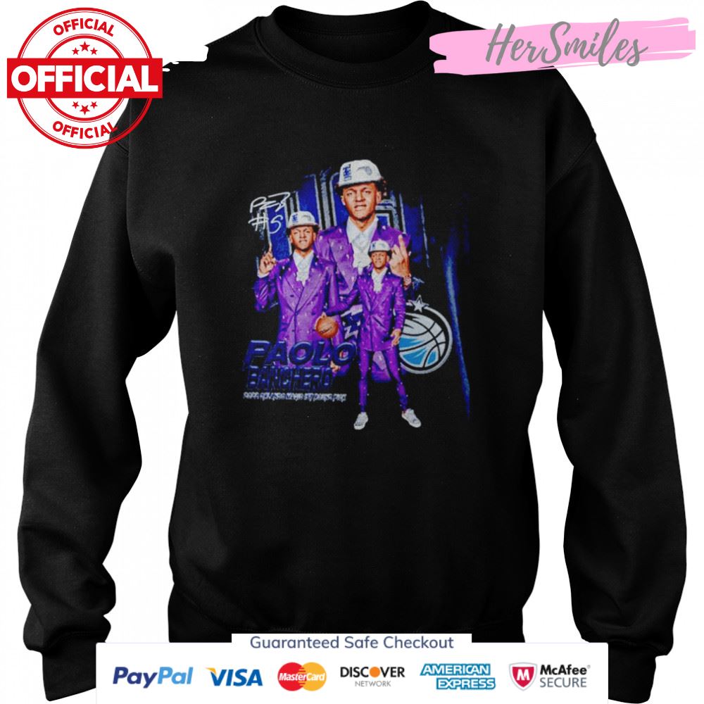 Paolo Banchero NBA 2022 signature shirt Paolo Banchero NBA 2022 signature shirt