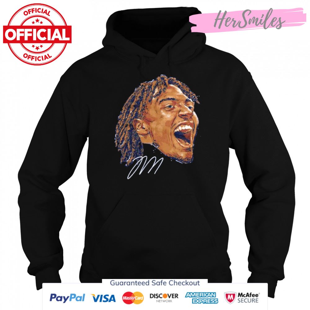 Philadelphia 76ers Tyrese Maxey scream signature shirt Philadelphia 76ers Tyrese Maxey scream signature shirt