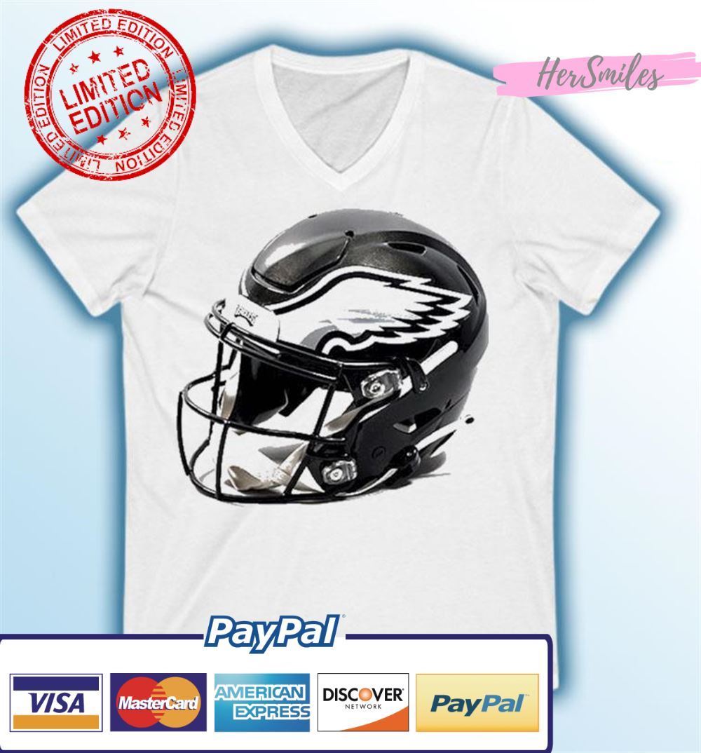 Philadelphia Eagles Black Alternate Helmet Coming Unisex T-Shirt