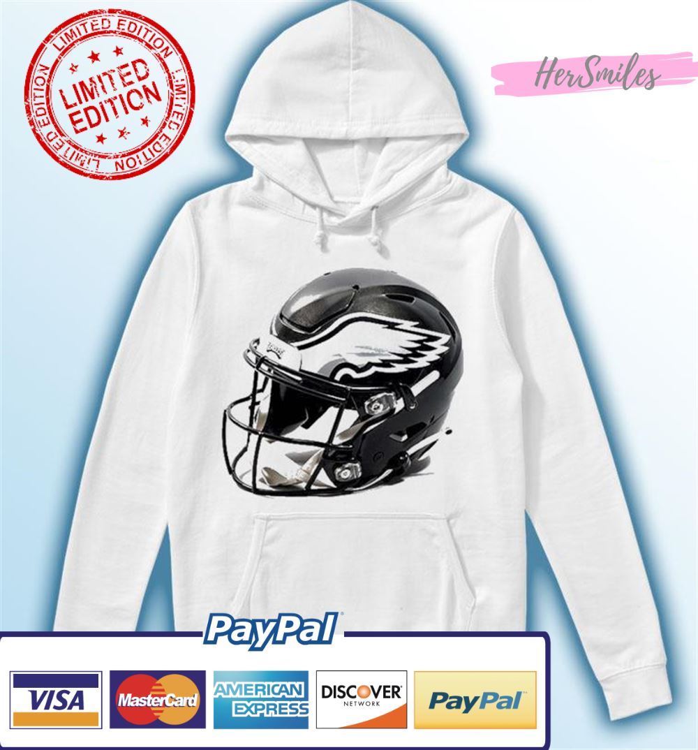 Philadelphia Eagles Black Alternate Helmet Coming Unisex T-Shirt