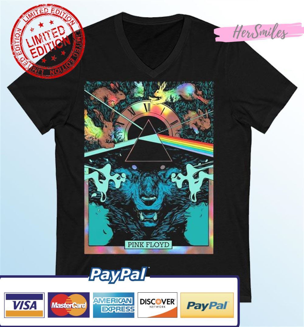 Pink Floyd Midnight Rainbow Foil Variant Unisex T-Shirt